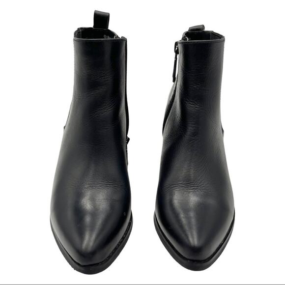 Blondo Women's Laureece Waterproof Booties black leather size 6.5 - Picture 4 of 15